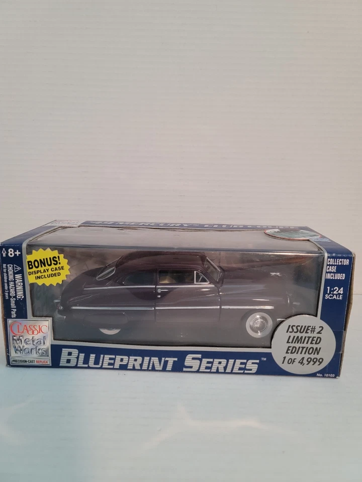 Blueprint Series '49 Mercury Coupe Die Cast Car- 1:24 scale- Classic Metal Works - Image 1 of 4