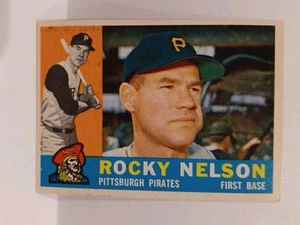 1960 Topps #157 Rocky Nelson Pittsburgh Pirates - Picture 1 of 2