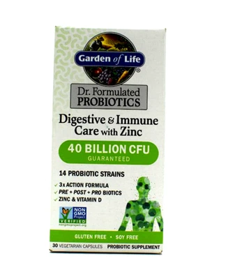 Garden of Life Dr. Formulated Probiotics 40 Billion CFU Capsule - 30 Count - Image 1 of 3