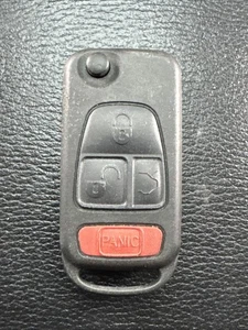 1998-2005 Mercedes W163 OEM ML Key Fob Switchblade Flip Key-Less Entry Remote - Picture 1 of 11