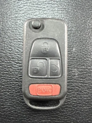 1998-2005 Mercedes W163 OEM ML Key Fob Switchblade Flip Key-Less Entry Remote - Image 1 of 4