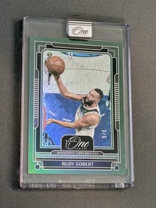 2024-25 Panini One and One - Rudy Gobert Green 3/5 - Timberwolves  - Bild 1 von 3