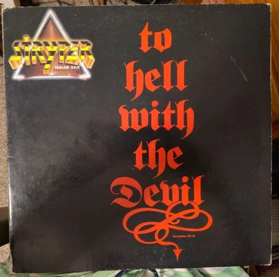 STRYPER - TO HELL WITH THE DEVIL - ENIGMA RECORDS (PJAS-73237) IMPORT VINYL LP - Image 1 of 3