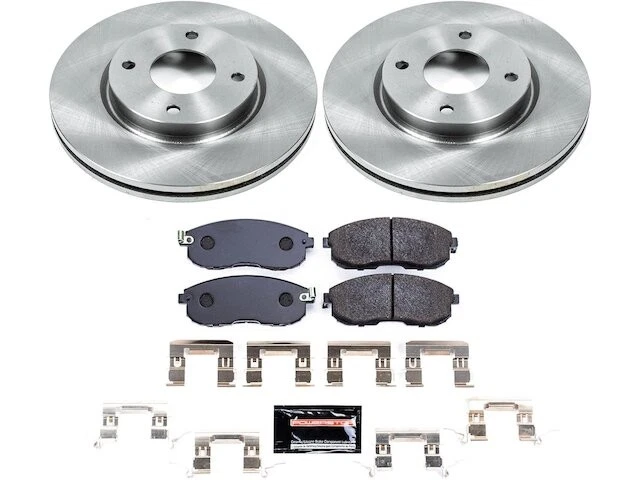 Front Brake Pad and Rotor Kit For 2009-2014 Nissan Cube 2010 2011 2012 FC984TT - Изображение 1 из 1