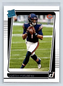 Justin Fields Rookie 2021 Donruss #253 Chicago Bears RC 3-17 - Bild 1 von 2