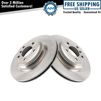 Rotor de freno de disco trasero lado conductor y pasajero derecho derecho para BMW Serie 3 4 Foto 1 de 4