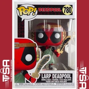Funko POP! Marvel Larp Deadpool #780 2021 con protector - Imagen 1 de 9