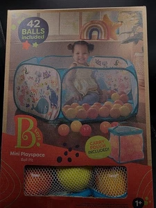 B. Mini pozo de bolas de espacio de juego Toys con 42 bolas y bolsa de transporte - Imagen 1 de 5