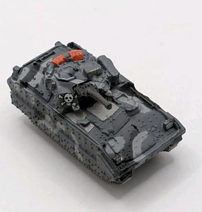 Micro Machines Military M2A2 Bradley IFV Tank Galoob LGTI 1994 Dark Blue Camo - Picture 1 of 6