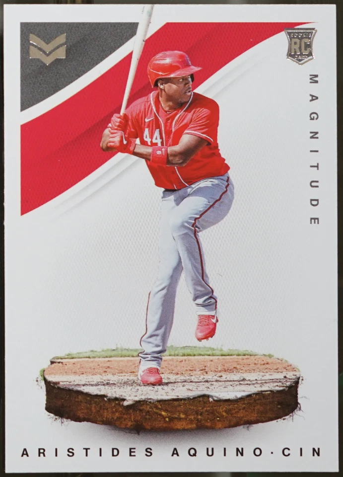 2020 Panini Chronicles - Magnitude Baseball Aristides Aquino #14 NM - Image 1 of 1