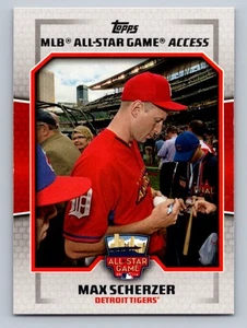 2014 Topps Update #ASA-MS Max Scherzer All Star Access - Picture 1 of 2