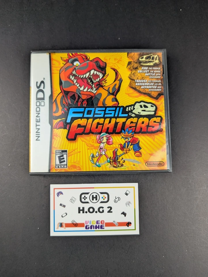 Fossil Fighters (Nintendo DS, 2009) Juego/Estuche/Inserto Probado Vendedor Canadiense Foto 1 de 2