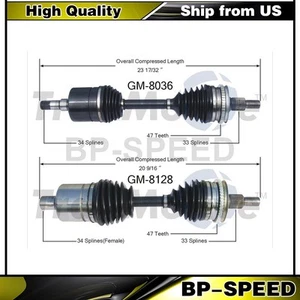 Se adapta a Chevy Lumina 2 X TrakMotive eje CV delantero izquierdo derecho - Imagen 1 de 3