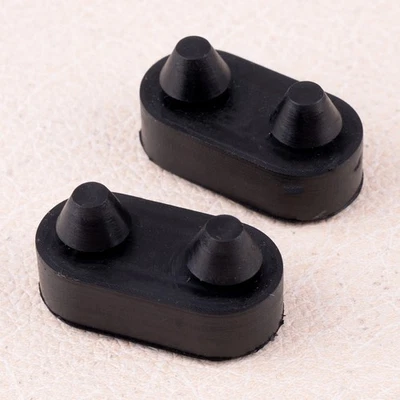 Pair Rubber Hood Lock Latches Catch Brackets Fit for Jeep Wrangler TJ 1997-2006 - Image 1 of 3