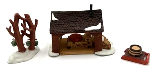 Juego de accesorios Dept 56 New England Village Series Mapple Sugaring 6589-7 RETIRADO - Imagen 1 de 17