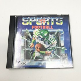 Tv Sports Football (Turbo Grafx 16 tg16) Complete in Case Turbografx 