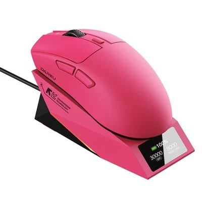 AE6 Pro Wireless Gaming Mouse, Custom PAW3950 30K Sensor, Wireless/Wired Dual... - Image 1 of 4