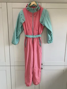 Vintage Skila Women’s Ski Suit 80s/90s Uk Size 32 Inch - Picture 1 of 23