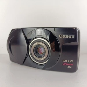 Canon Sure Shot 70 Zoom 35mm Point and Shoot Film Camera Canon Sureshot Camera - Picture 1 of 11