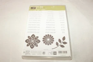 EPIC CELEBRATIONS - Guitar Headphones STAMPIN' UP RUBBER STAMP SET 147236 - Picture 1 of 1