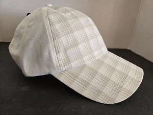 Keds Ladies First Ball Cap Adjustable Tan/White 100% Cotton NEW With Tags  - Picture 1 of 7