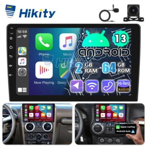 Radio 10" 2+64GB CarPlay Android 13 para Jeep Wrangler JK 2007-2018 GPS RDS Navi - Imagen 1 de 15