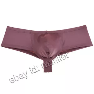 Biancheria intima uomo hipster puro bikini uomo spandex pugili sfacciati baule da posa - Foto 1 di 12