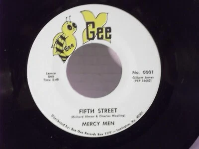 Mercy Men,Bee Gee 0001,"Fifth Street",US,7" 45, classic 60's funk rarity, Mint - Image 1 of 2