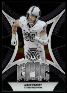 2024 Panini Mosaic Maxx Crosby #EP-MC Epic Performers - Picture 1 of 2