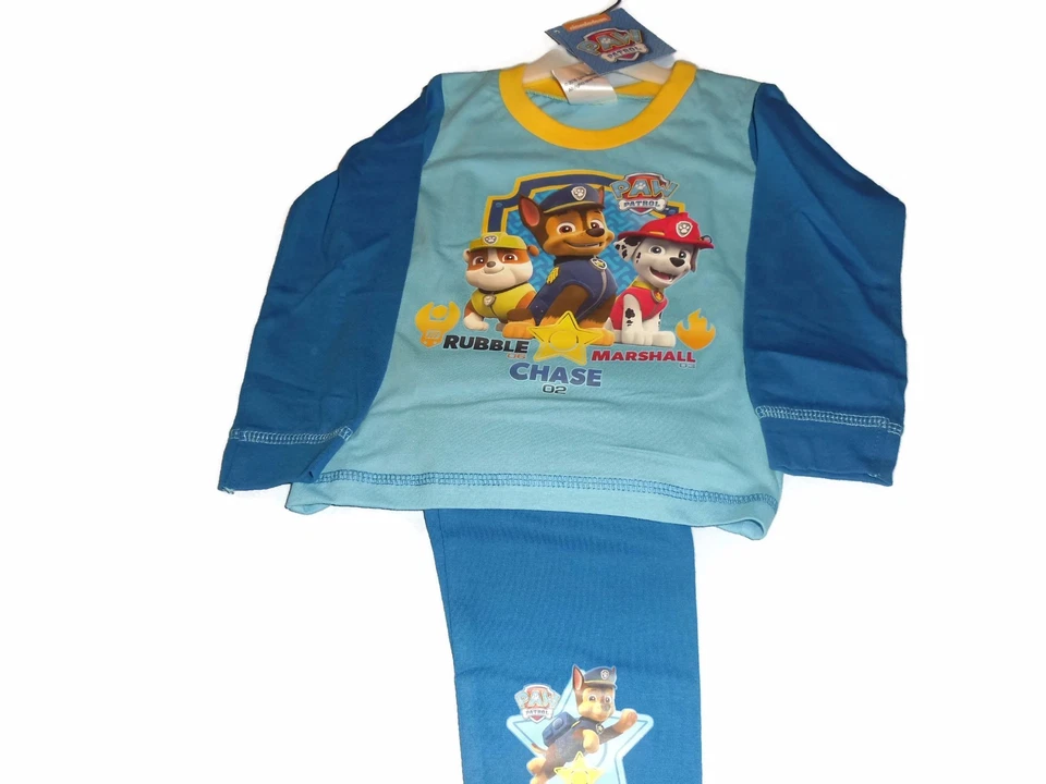 NICKELODEON Paw Patrol Jungen Pyjama (Trümmer, Marshall & Jagd)