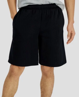 $25 ID Ideology Men's Black Fleece Drawstring Sweat Shorts Size S - Image 1 of 2
