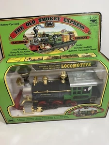 Vintage The Old Smokey Express Railroad Company Lokomotive. #2145. Open Box - Bild 1 von 13