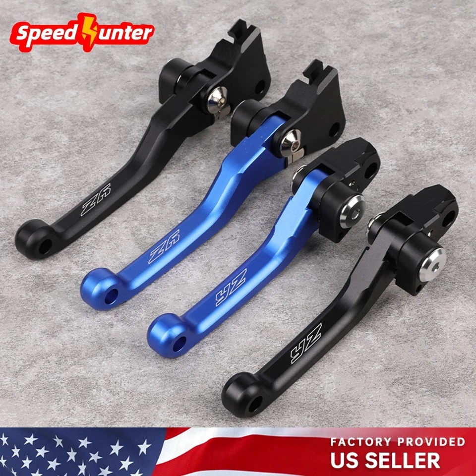 CNC Pivot Brake Clutch Levers For YAMAHA YZ250F YZ450F 2009-2025 YZ125X YZ450FX - Image 1 of 4
