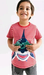 MINI BODEN KIDS Hotchpotch APPLIQUE T-Shirt TOP AGE 2-3 YEARS BRAND NEW - Picture 1 of 5