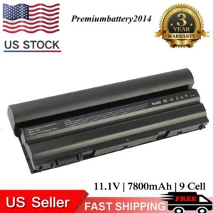 9 Cell Battery For Dell Latitude E6540 E6530 E6440 E6430 E6420 312-1163 NHXVW US - Picture 1 of 8