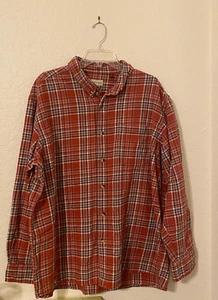 Hobbs Creek Men's Button-Down Plaid Flannel Shirt 2XL Long Sleeve Multi Plaid - Picture 1 of 2