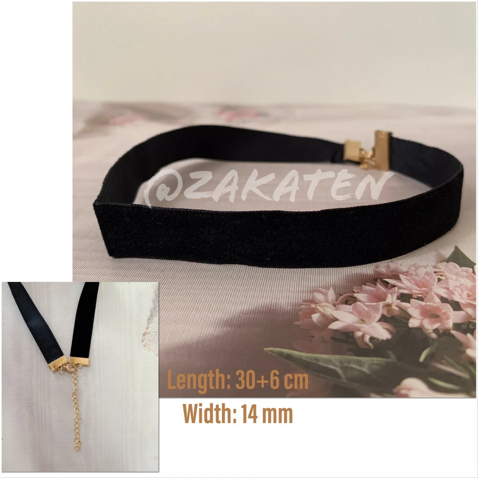 Готический черный кружева бархата ошейник воротник ожерелье женщин США продавец - Изображение 1 из 1