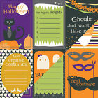 Papier album 4p 12" Spooky Kooky 24 4x6 carte journal verticale bonbons d'Halloween