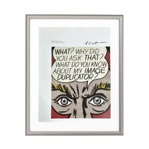 Impresión firmada por Roy Lichtenstein - Duplicador de imágenes, 1963 edición limitada, arte pop - Imagen 1 de 7