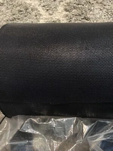 1 Yard Of Black Spacer Mesh Fabric (15 3/4" Width) (SB) - Picture 1 of 4