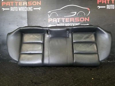 Audi A6 2010 cuero negro asiento trasero inferior cojín solamente Foto 1 de 4