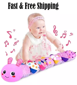 Kmuysl Baby Toys 0 To 12 Months, Musical Stuffed Animal Toys Newborn Boys Girls - Picture 1 of 6