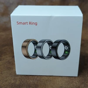 Anillo Inteligente Rastreador de Salud Anillos de Salud Impermeable Rastreador de Ejercicio Dorado, 10# - Imagen 1 de 4