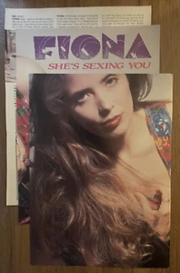 Rivista Fiona Flanagan vintage articolo e pinup - Foto 1 di 1