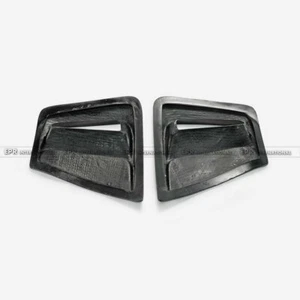 For 12-15 Toyota Prius ZVW30 Facelift SKBZ Style Carbon Front Fog Light Cover - Foto 1 di 12