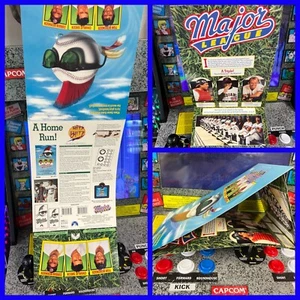 1989 Major League Movie Video Store Countertop Fold-Out Promo RARE VHS Display - Bild 1 von 11
