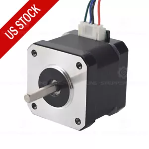 Motor paso a paso Nema 17 62 oz.in 1.7A 42 mm bipolar 1.8 grados 4 cables para impresora 3D CNC - Imagen 1 de 5