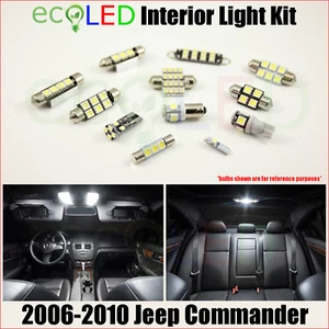 Kit de accesorios de luz interior LED BLANCO 2006-2010 para Jeep Commander - Imagen 1 de 12