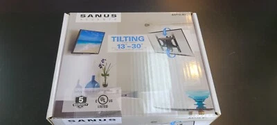 Sanus Accents 13"-30" TV Wall Mount Flat Panel Tilting 50 lbs Capacity AST16-B1 - Image 1 of 3
