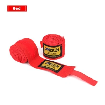 2Pcs Boxing Bandages Hand Wraps Support MMA Muay Thai Kickboxing Inner Gloves 3m - Image 1 of 4